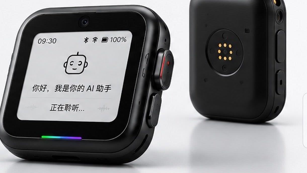 S1 AI Agent 个人智能入口终端 正面与背面